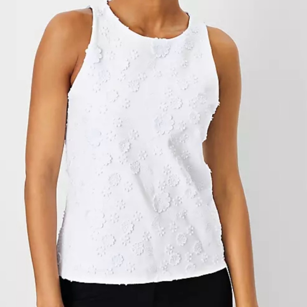 Ann Taylor textured tank